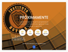 Tablet Screenshot of institutonoyola.com